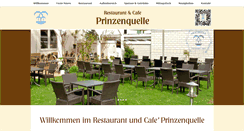 Desktop Screenshot of prinzenquelle-kassel.de